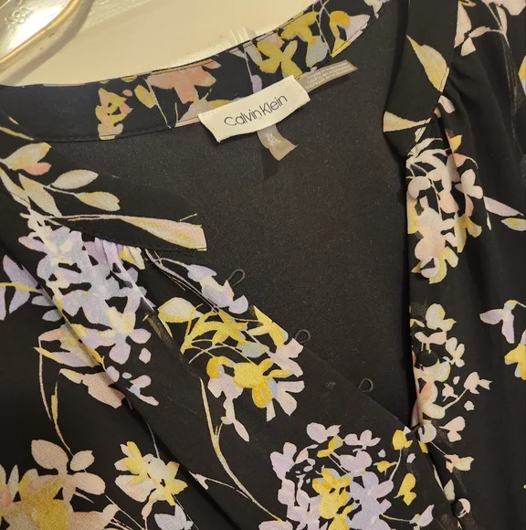 Calvin Klein Floral Dress 3x - Picture 3 of 6